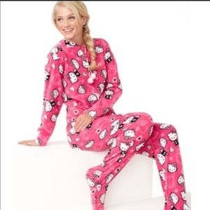 Pink Hello Kitty Onesie